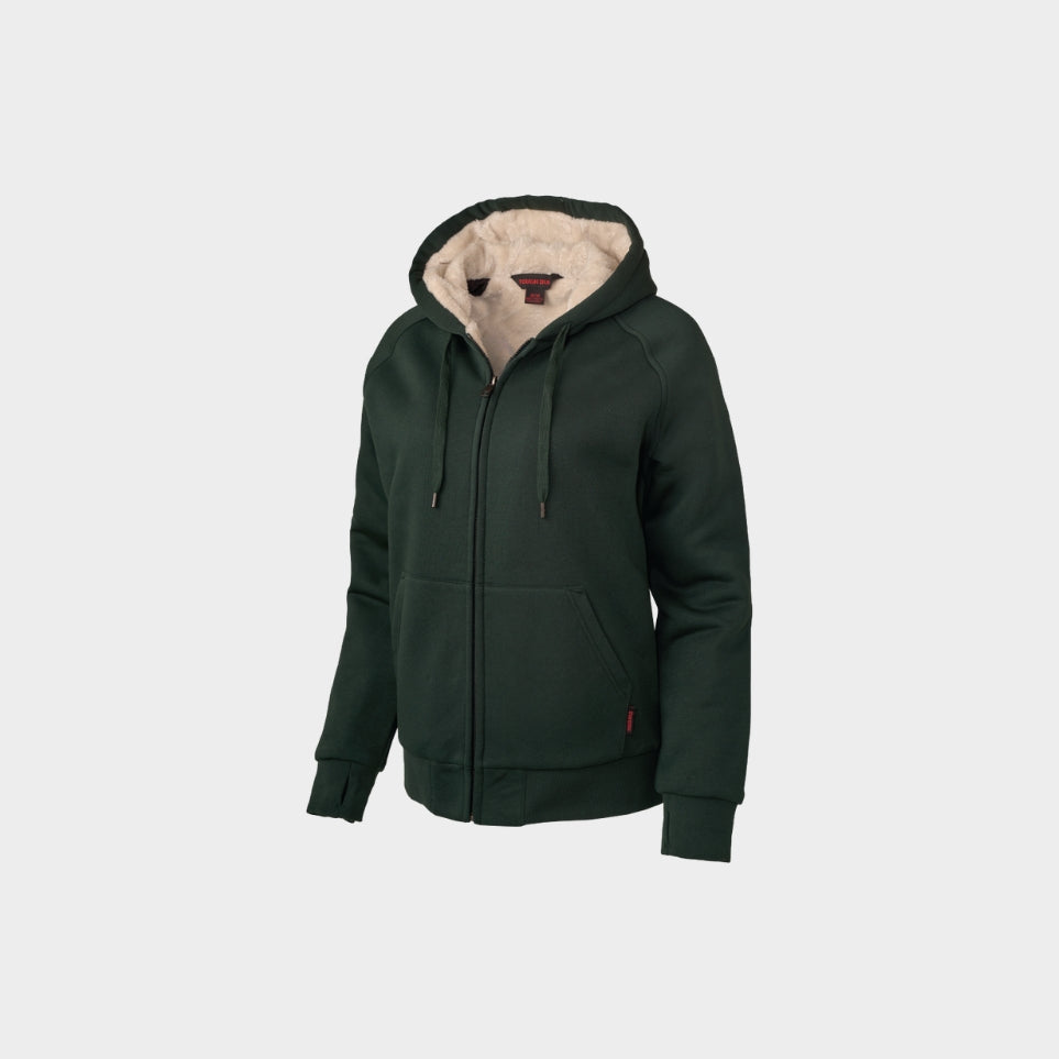 Forest Women's Plush Pile-Lined Hoodie WJ43