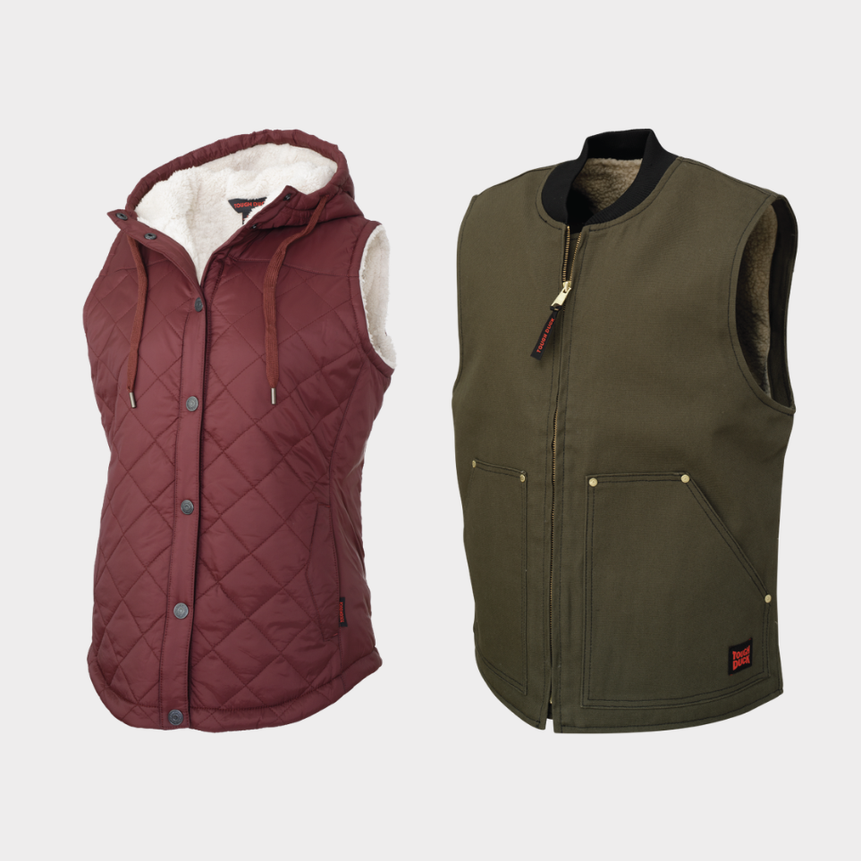 Vests Built to Layer