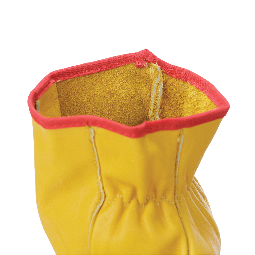Tan Unlined Leather Chopper Mitt G343 Feature image