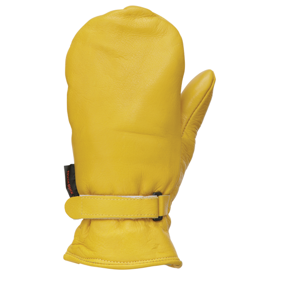 G353 - Leather Adjustable Pile Lined Mitt