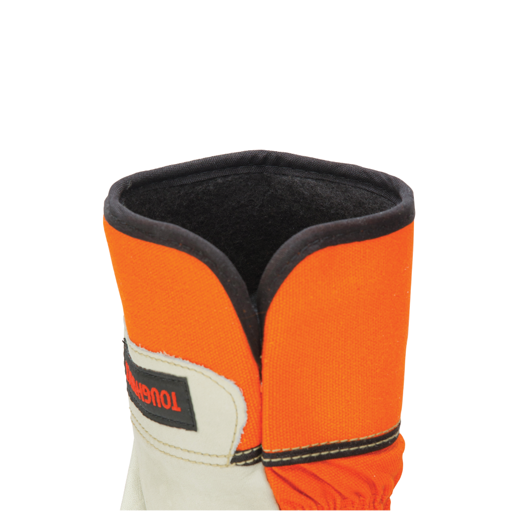 Orange 3M™ Thinsulate™-Lined Full Grain Hi-Vis Fitters Glove G794 Feature image