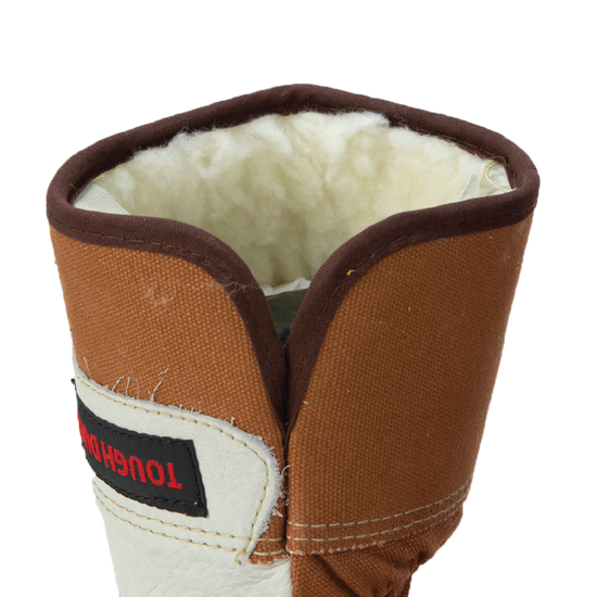 Pile lining in Brown Cow Grain Fitters Glove