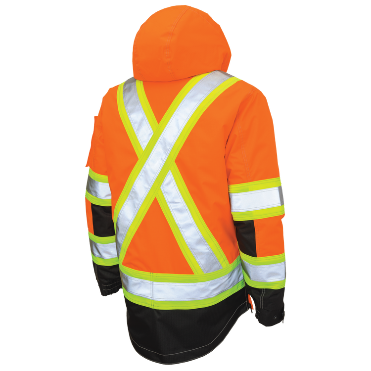 S187 - Ripstop 4-In-1 Safety Jacket