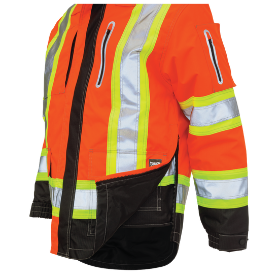 S187 - Ripstop 4-In-1 Safety Jacket