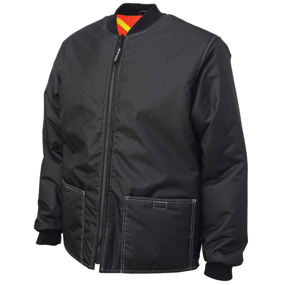 Inner jacket reversed of ripstop 4-in-1 safety jacket