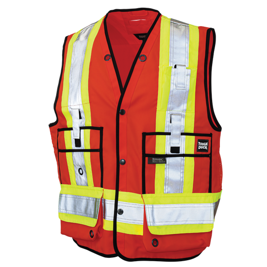 S313 - Poly Twill Surveyor Safety Vest