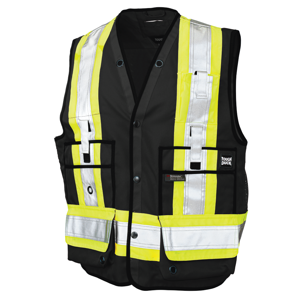 S313 - Poly Twill Surveyor Safety Vest