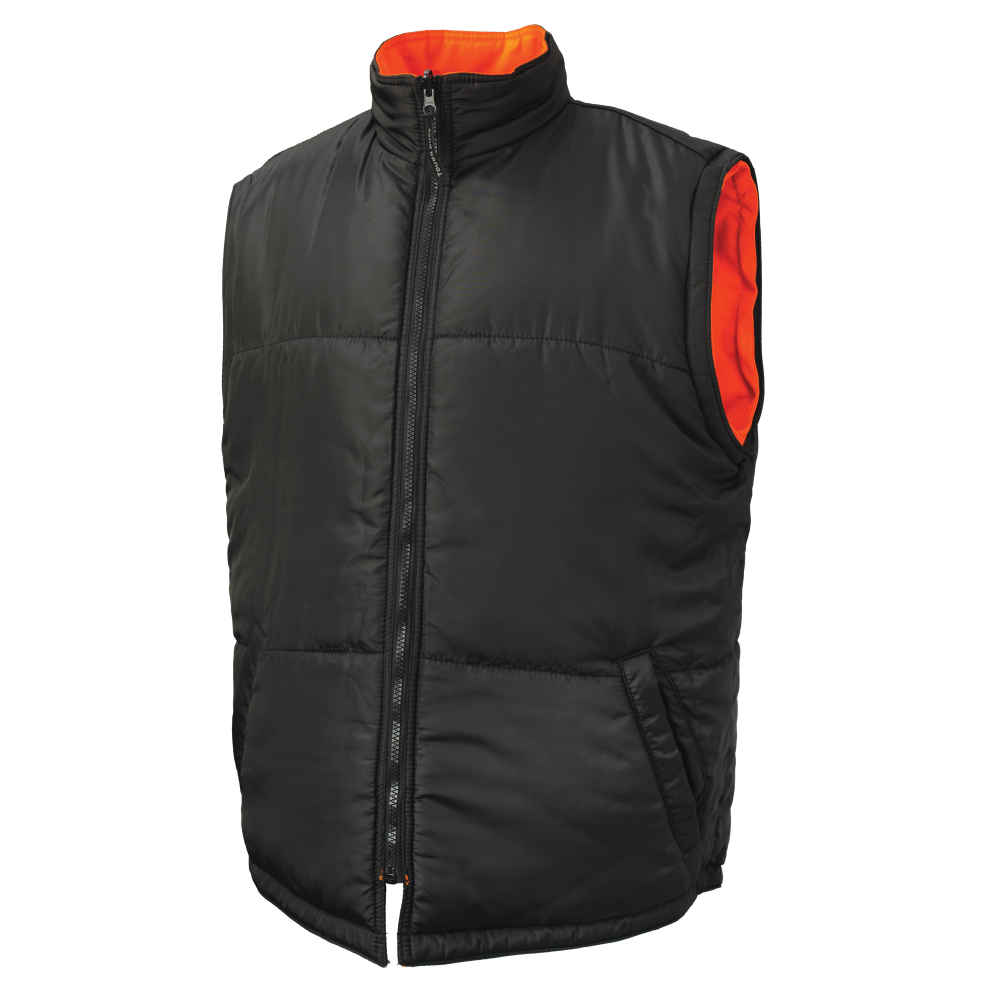 Inner jacket sleeves removed reversed on poly oxford 5-in-1 safety jacket