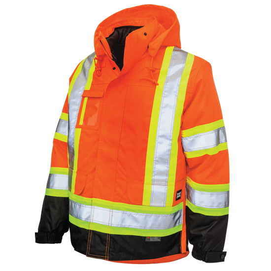 S426 - Poly Oxford 5-In-1 Safety Jacket