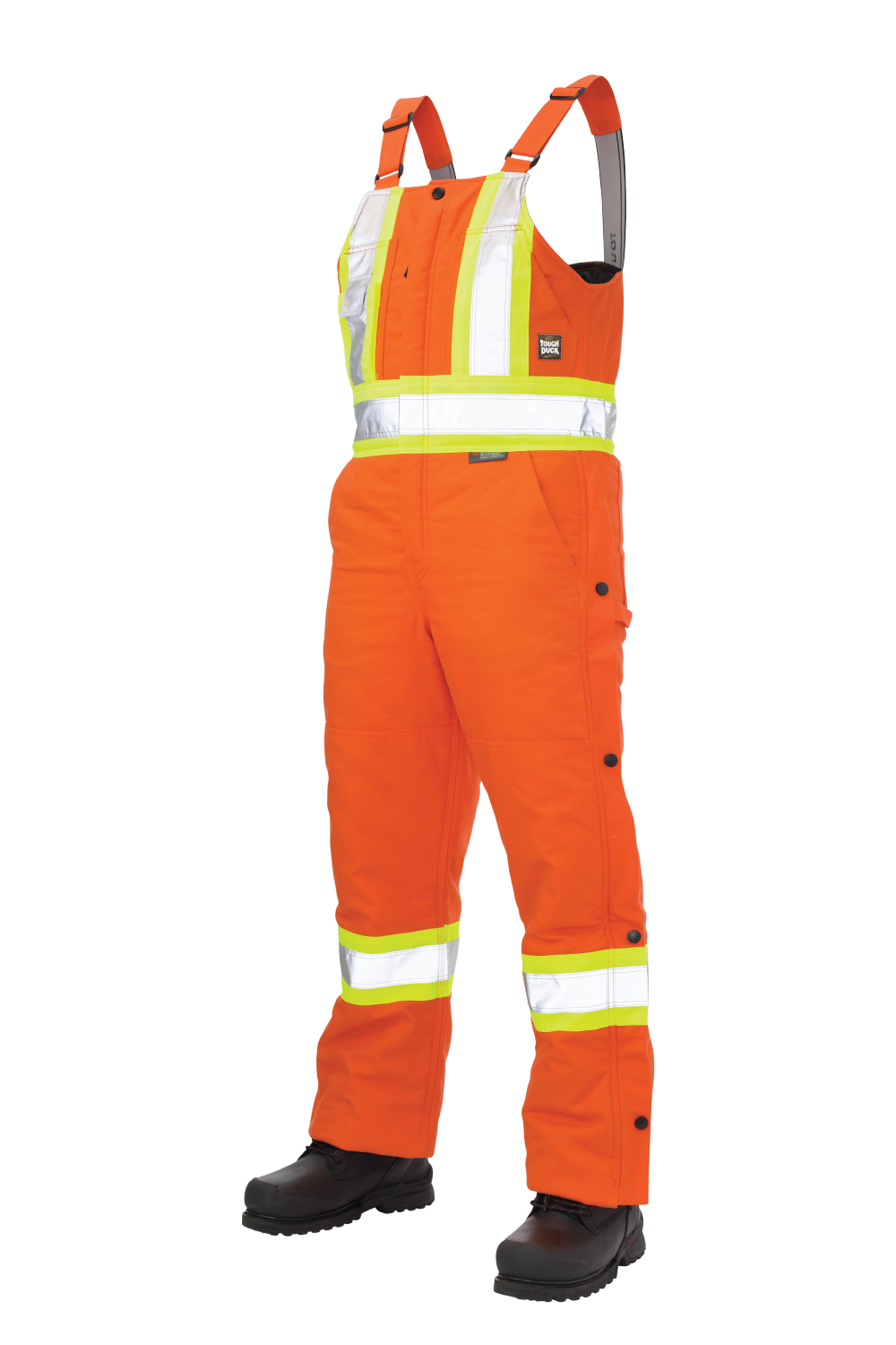 Orange Duck Insulated Safety Bib Overall S757 Front image
