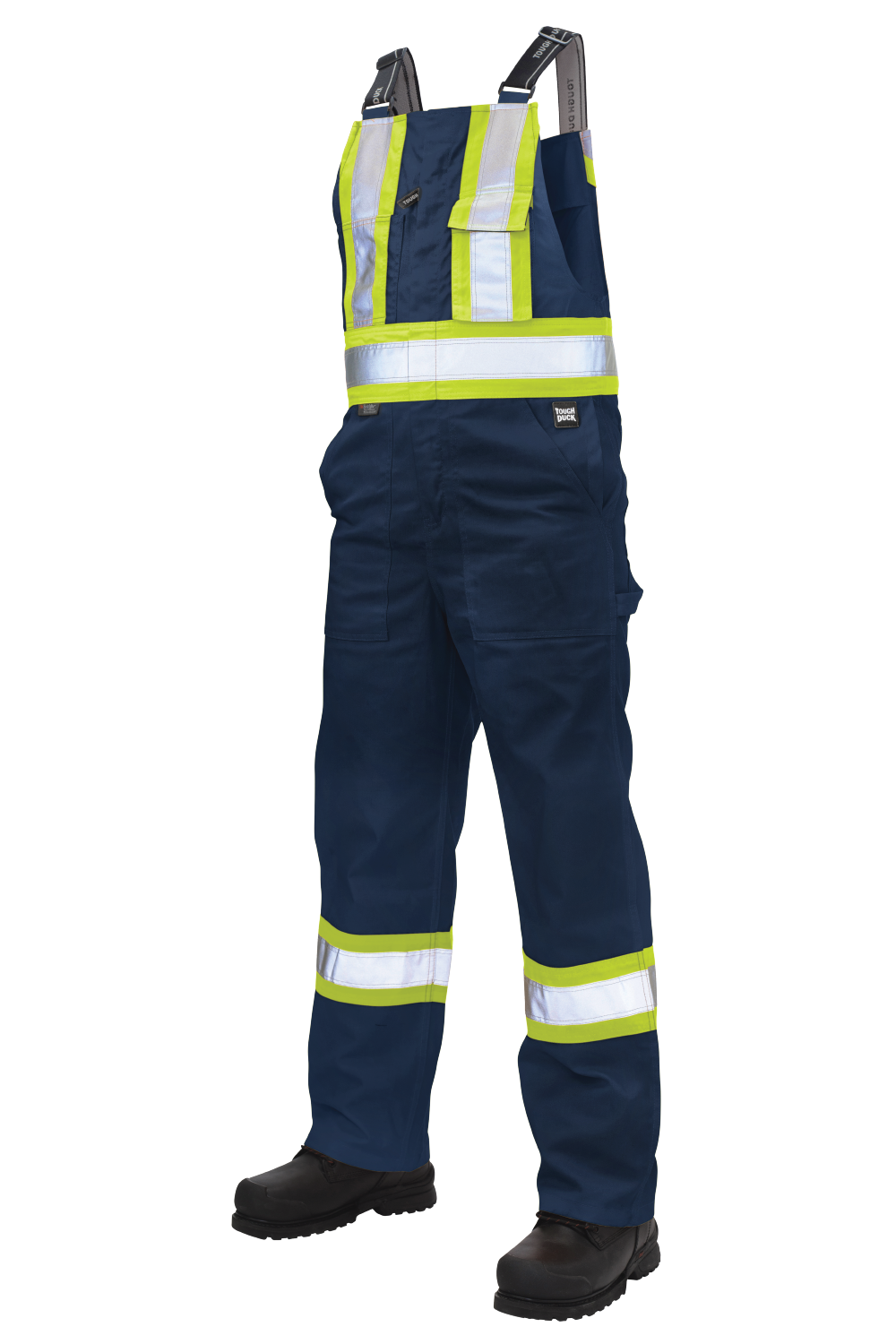 S769 Twill Unlined Safety Bib Overall - Main Image