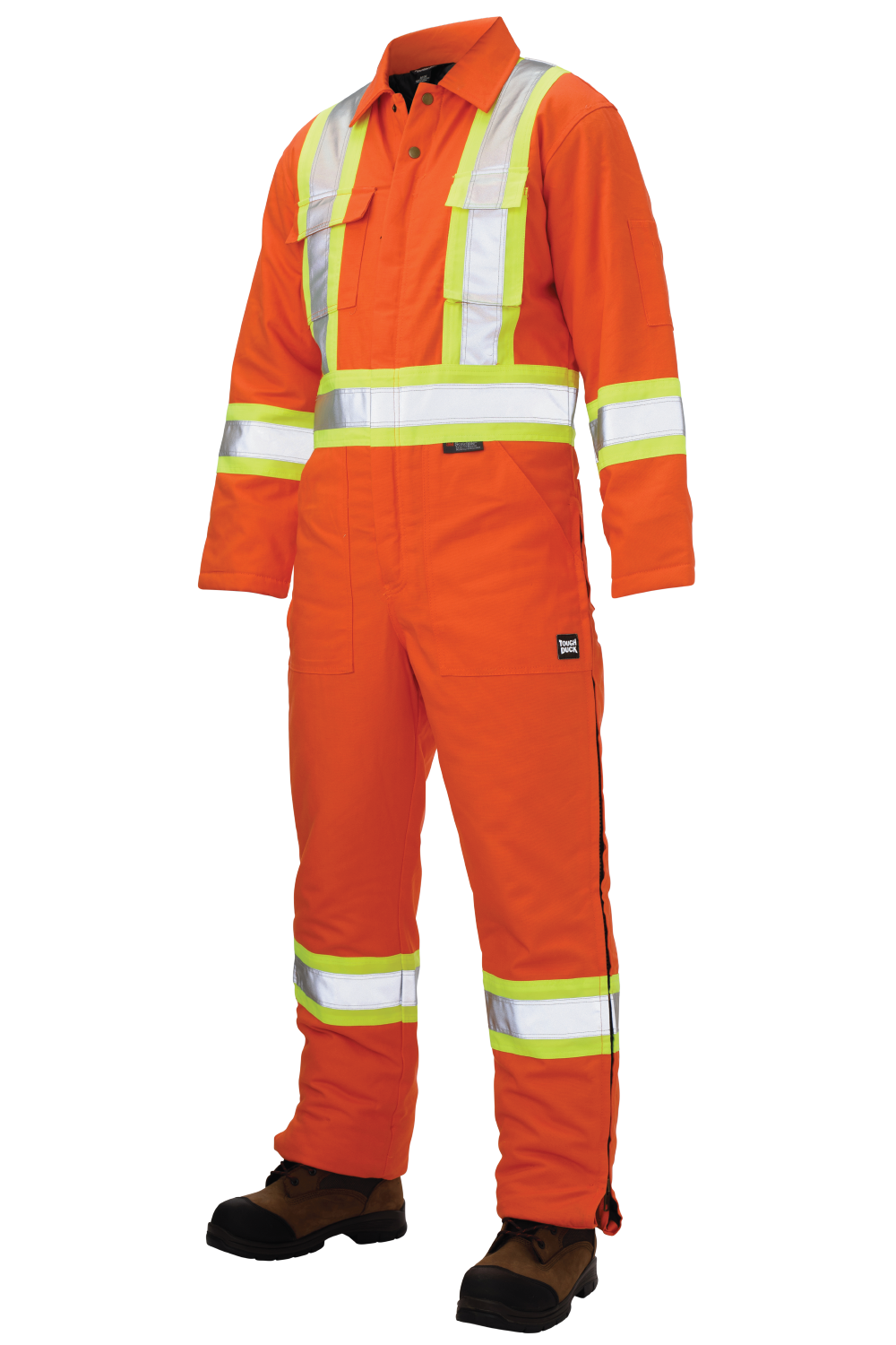 Orange Duck Insulated Safety Coverall S787 Front image