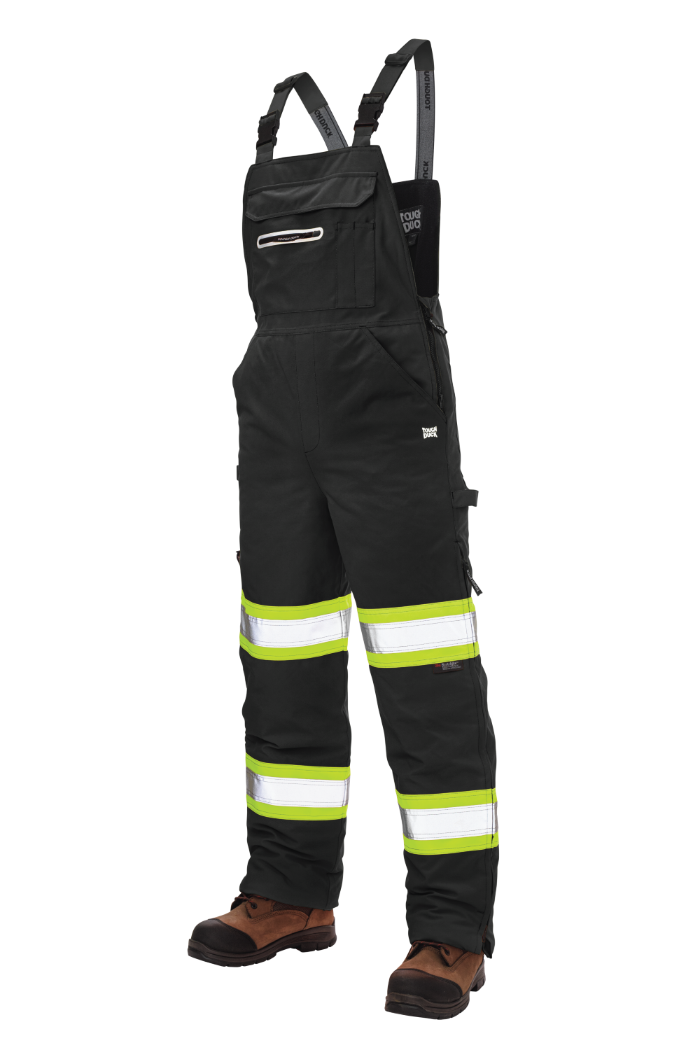 Black Tough Flex safety bib