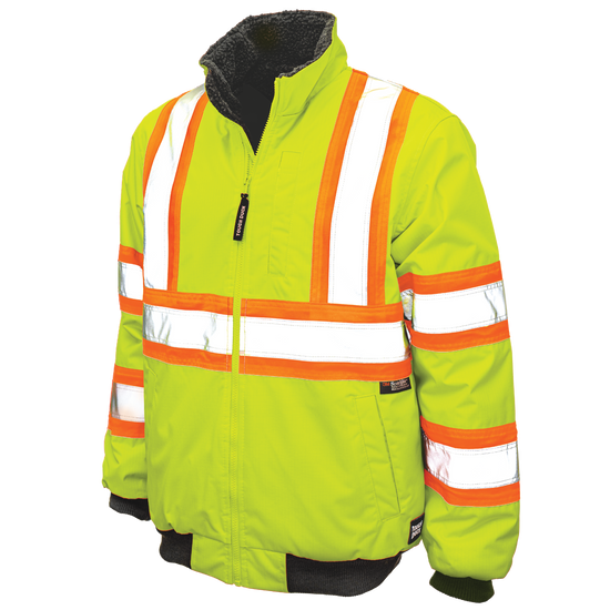 SJ26 - Ripstop Sherpa-Lined Safety Bomber