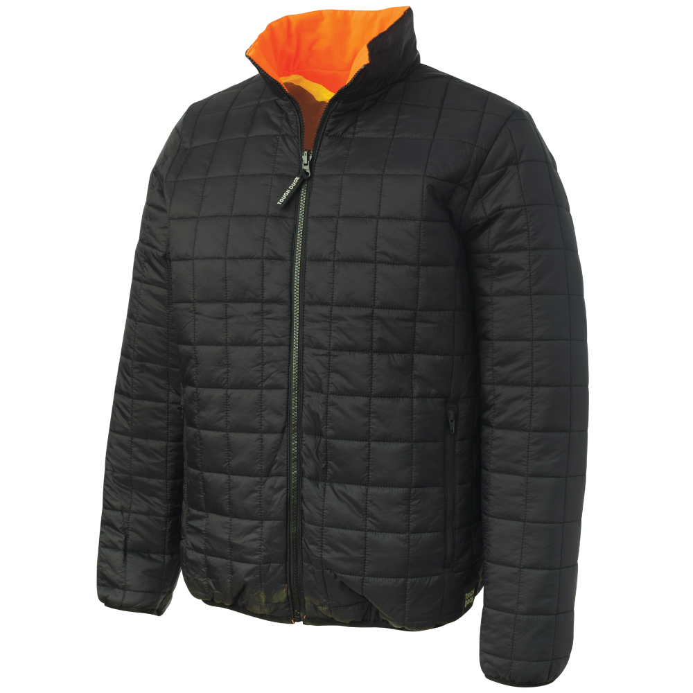 Ripstop safety jacket reversed