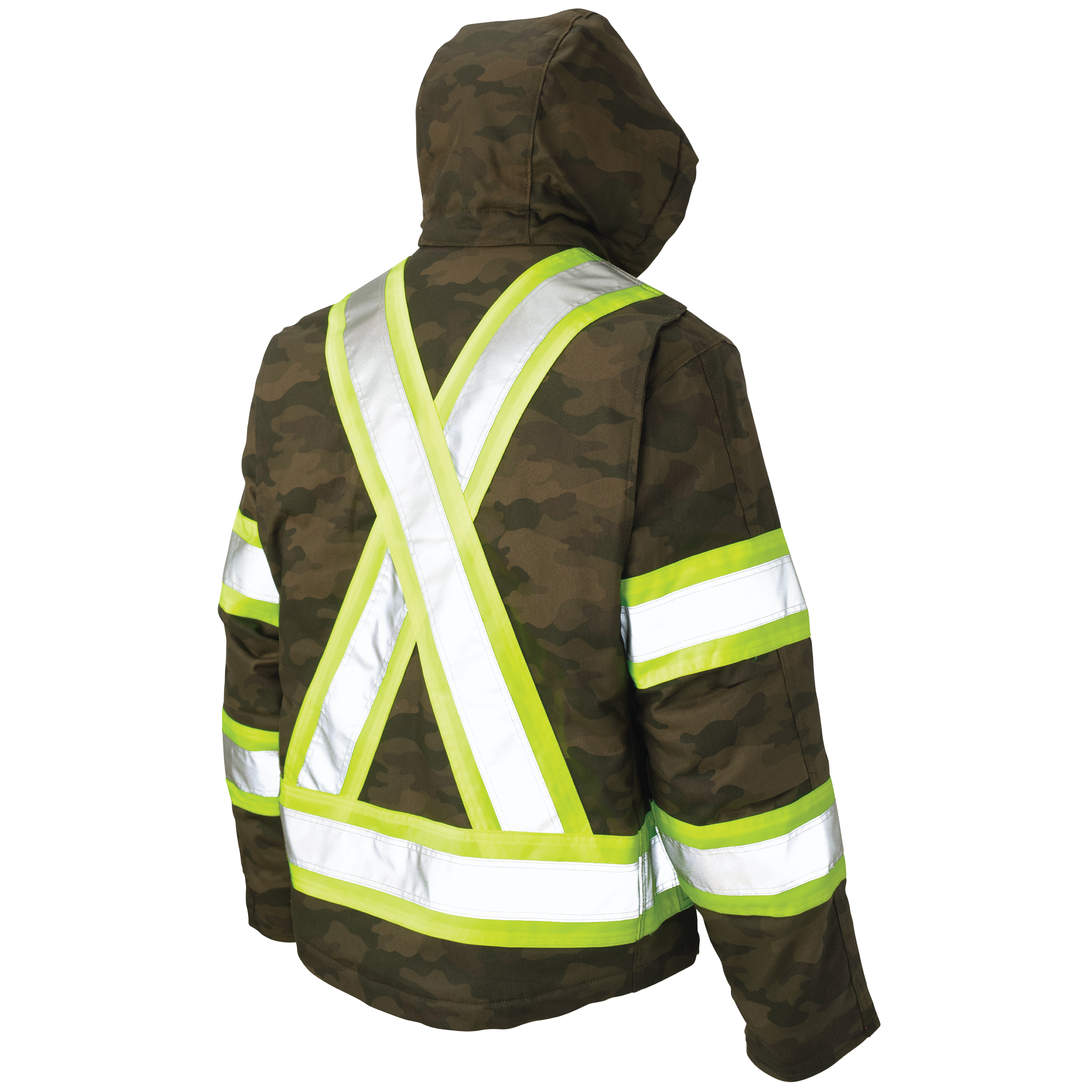 Camo Flex Duck Safety Jacket SJ33 Back image