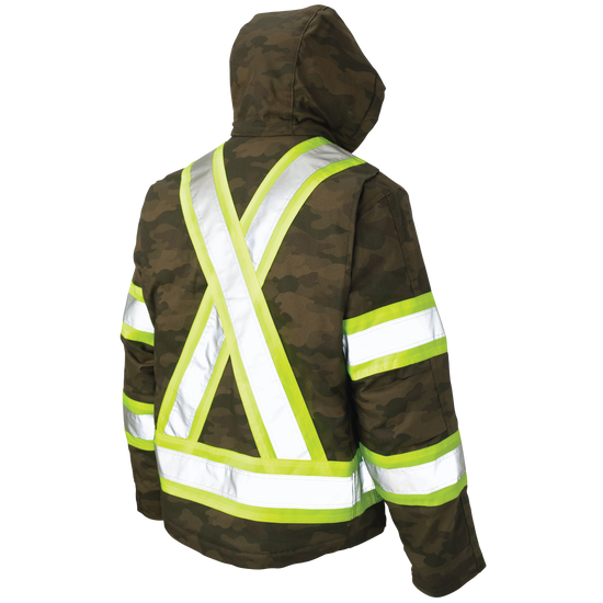 Camo Flex Duck Safety Jacket SJ33 Back image