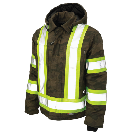 SJ33 - Camo Flex Duck Safety Jacket