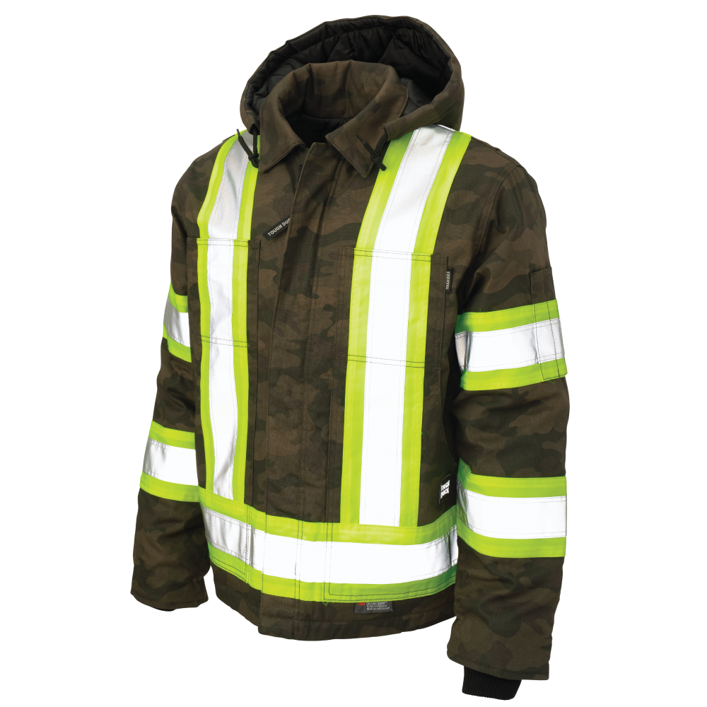 Camo duck safety jacket