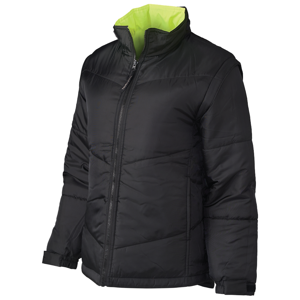 Women's Hi-Vis Waterproof 5-in-1 Winter Safety Jacket - SJ46 Women's Hi-Vis Waterproof 5-in-1 Winter Safety Jacket - SJ46