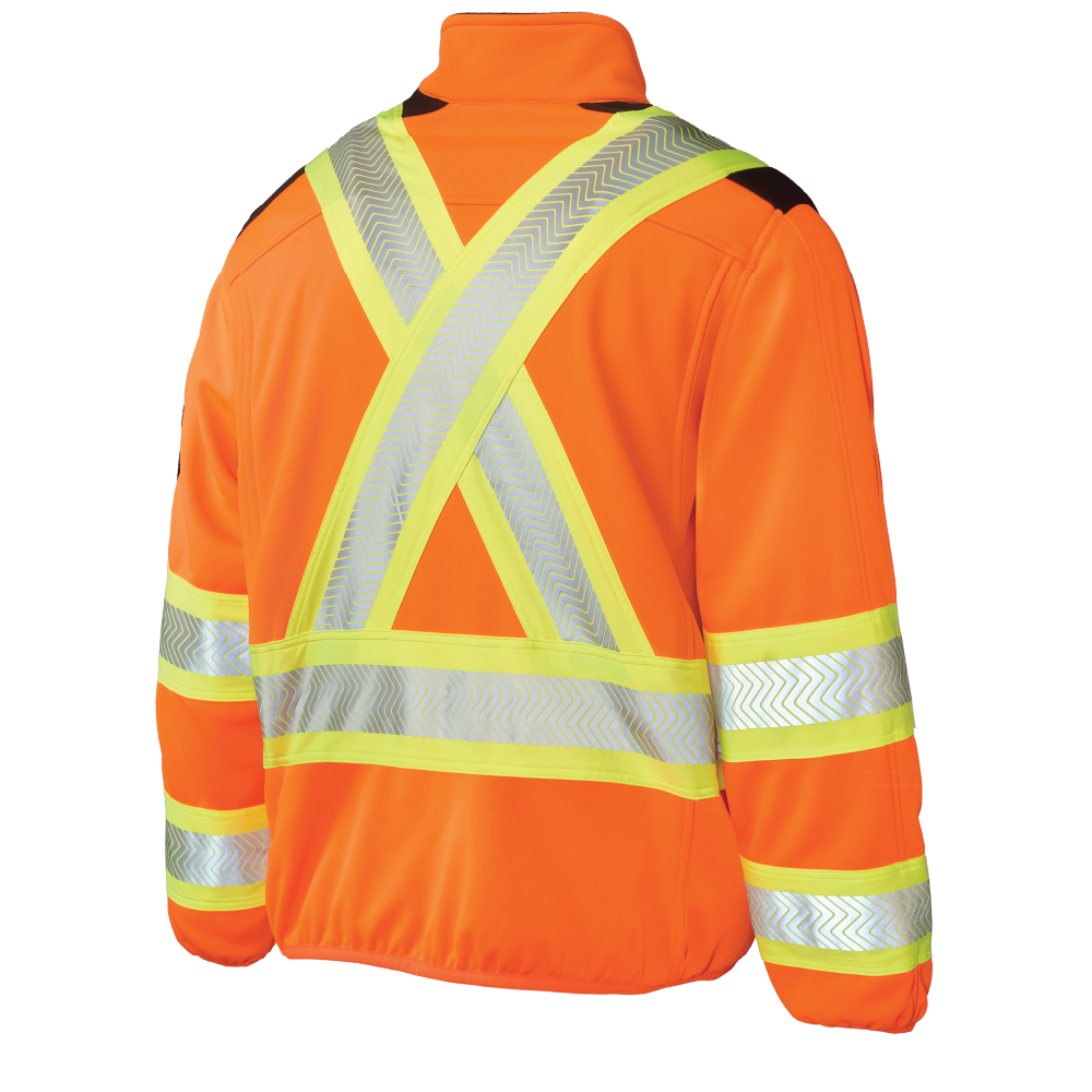 SJ49 - Zip Front Fleece Safety Jacket