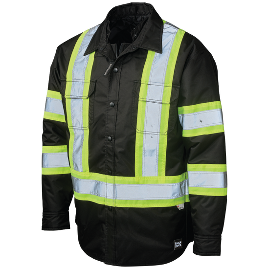 SJ51 - Veste de sécurité matelassée à capuche