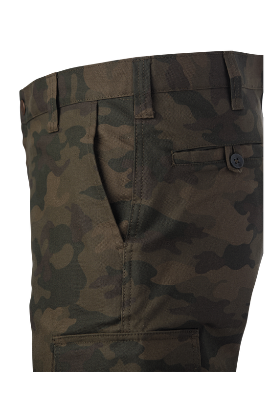 SP04 - Relaxed-Fit Camo Flex Duck Safety Cargo Utility Pant