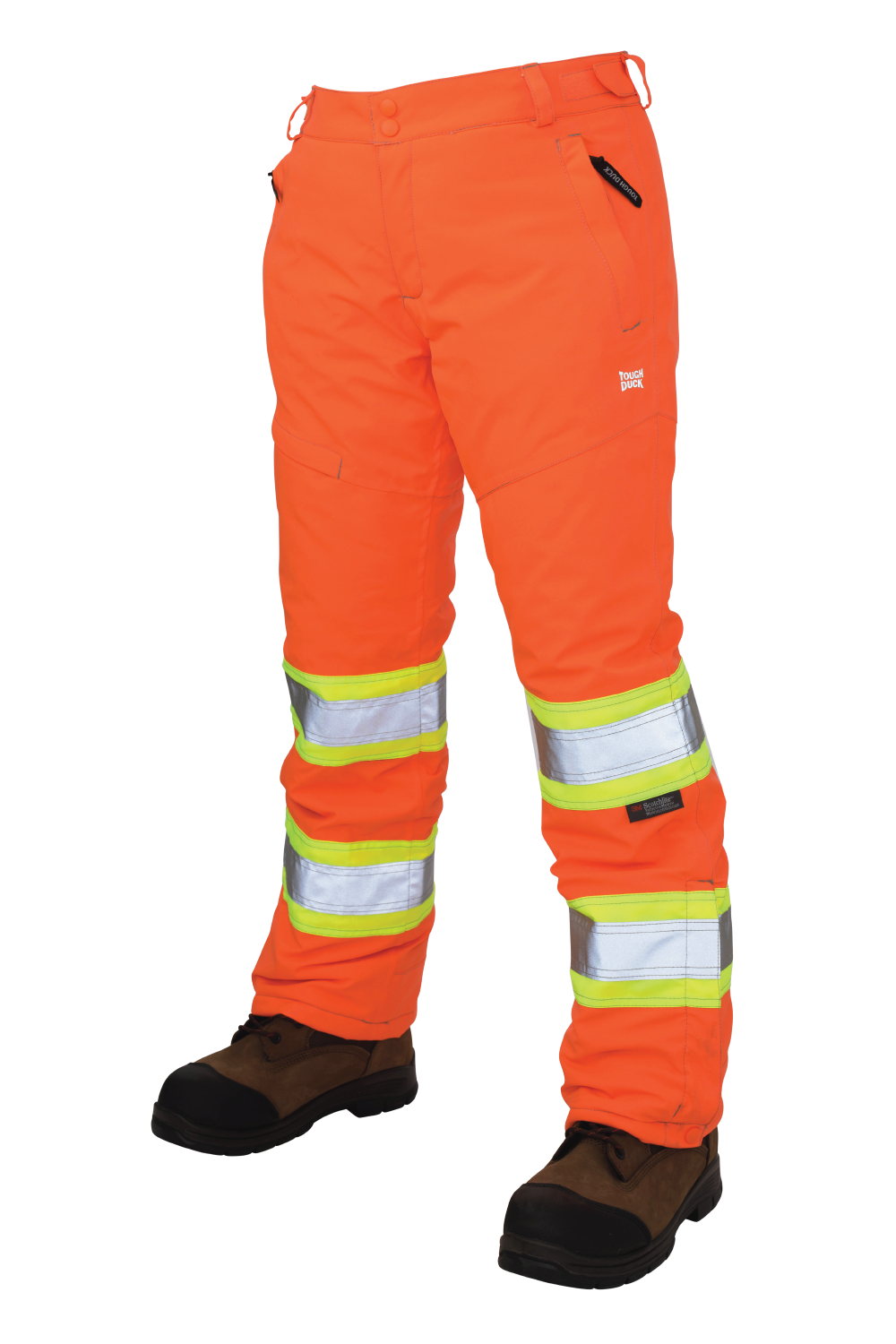 Fluorescent Orange Women’s Insulated Flex Safety Pant SP07 Front image