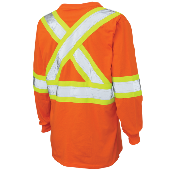 ST21 - Cotton Jersey Long-Sleeve Safety T-Shirt