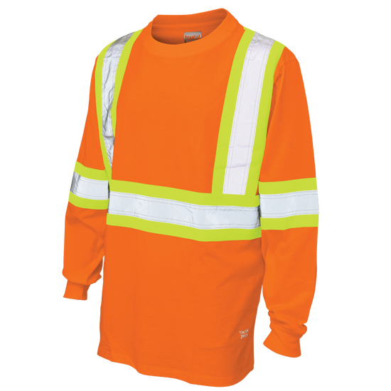 ST21 - Cotton Jersey Long-Sleeve Safety T-Shirt