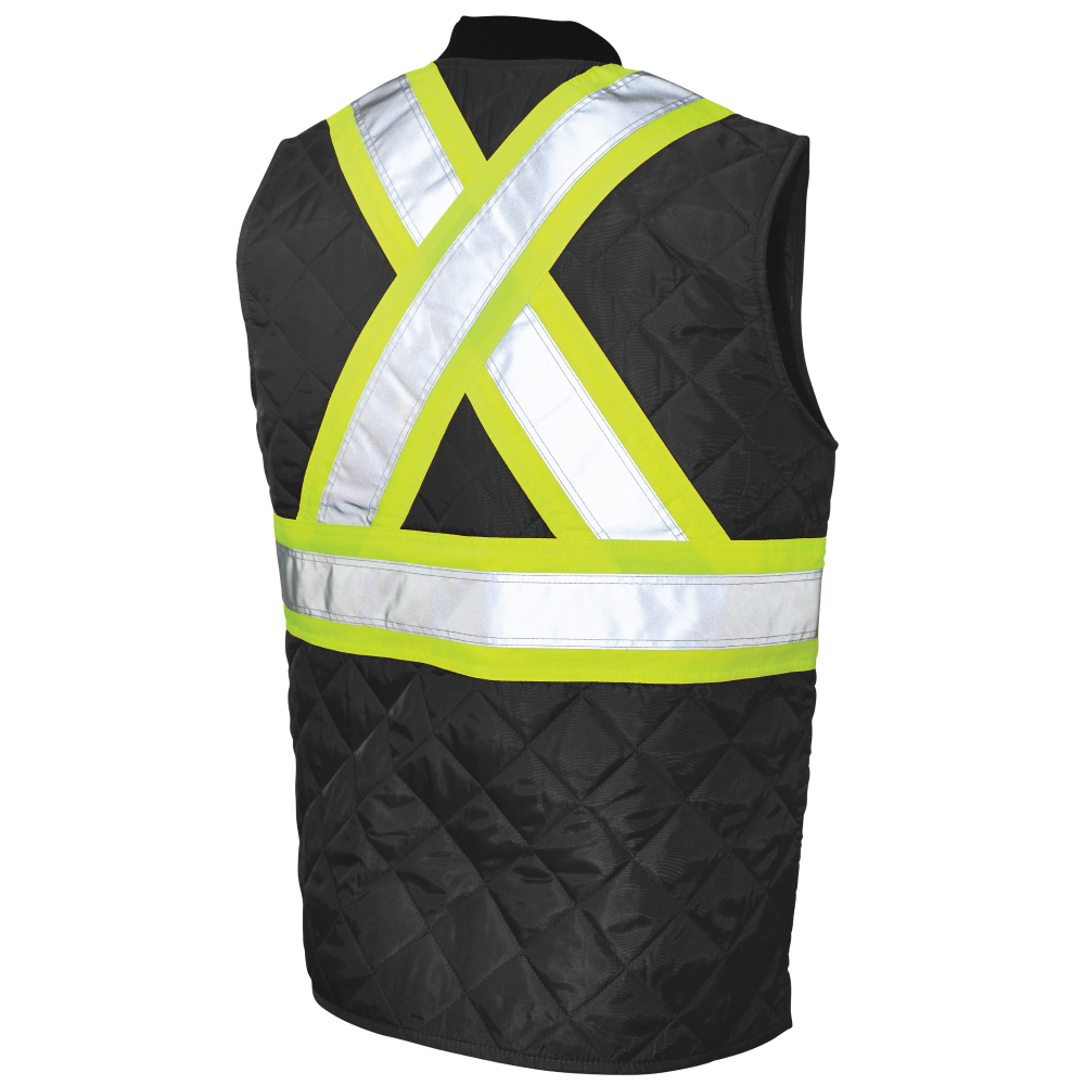 SV05 - Quilted Safety Freezer Vest SV05 - Quilted Safety Freezer Vest