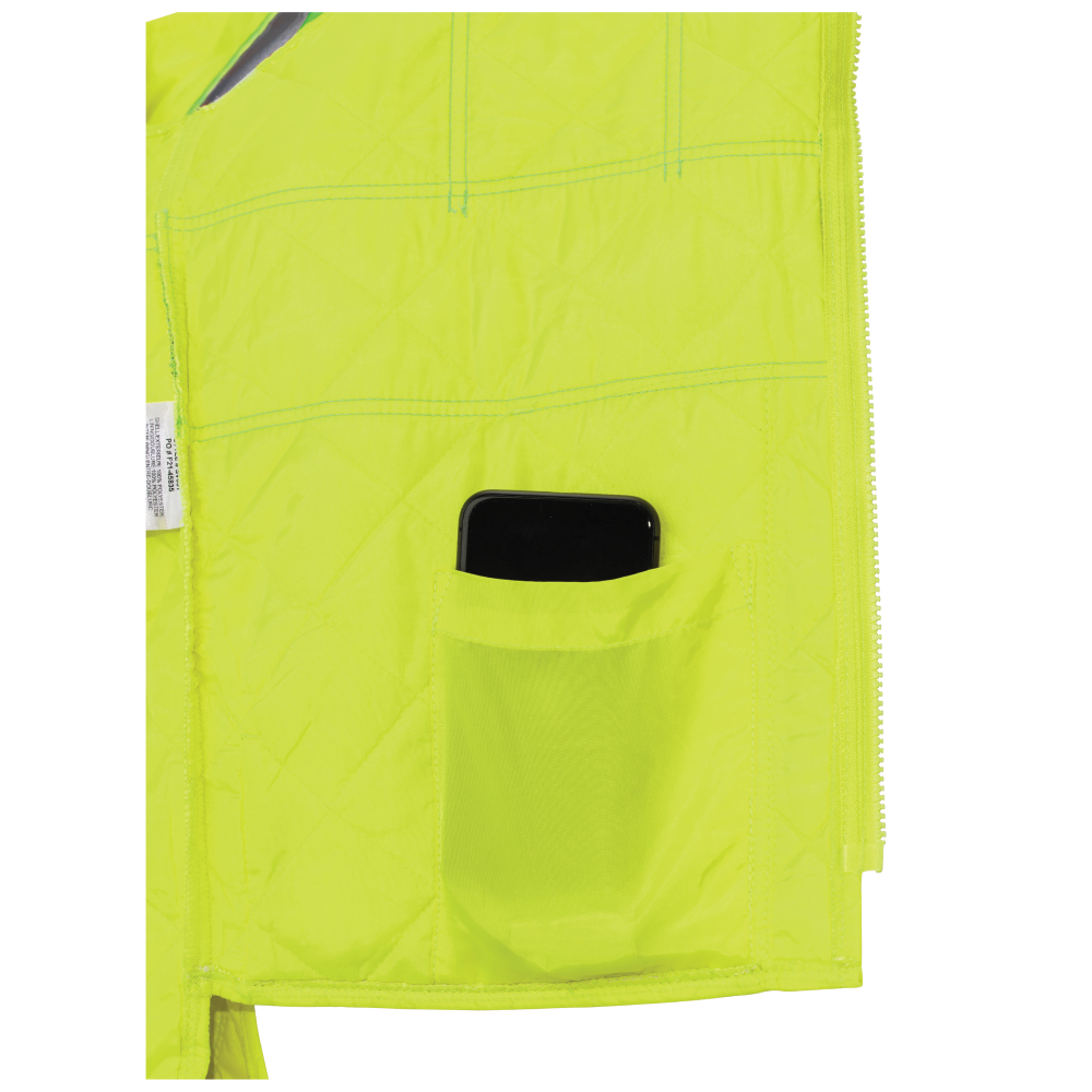 SV05 - Quilted Safety Freezer Vest