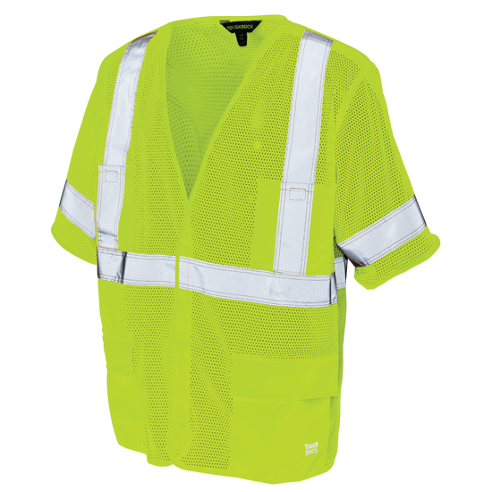 SV07 - Mesh Safety Vest With Sleeves