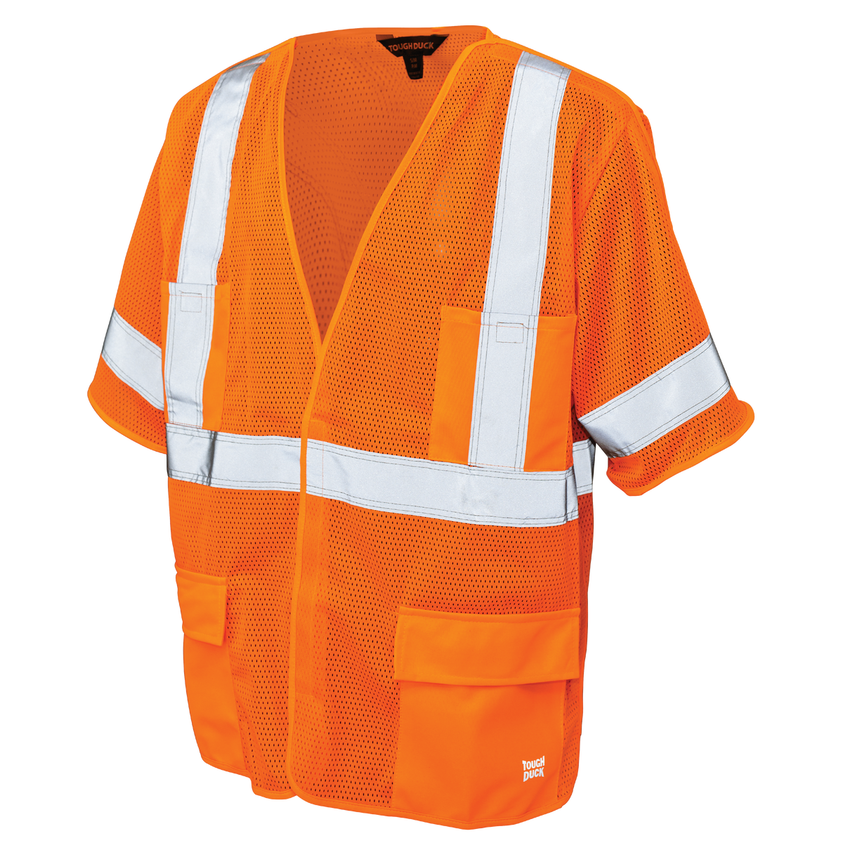 SV07 - Mesh Safety Vest With Sleeves