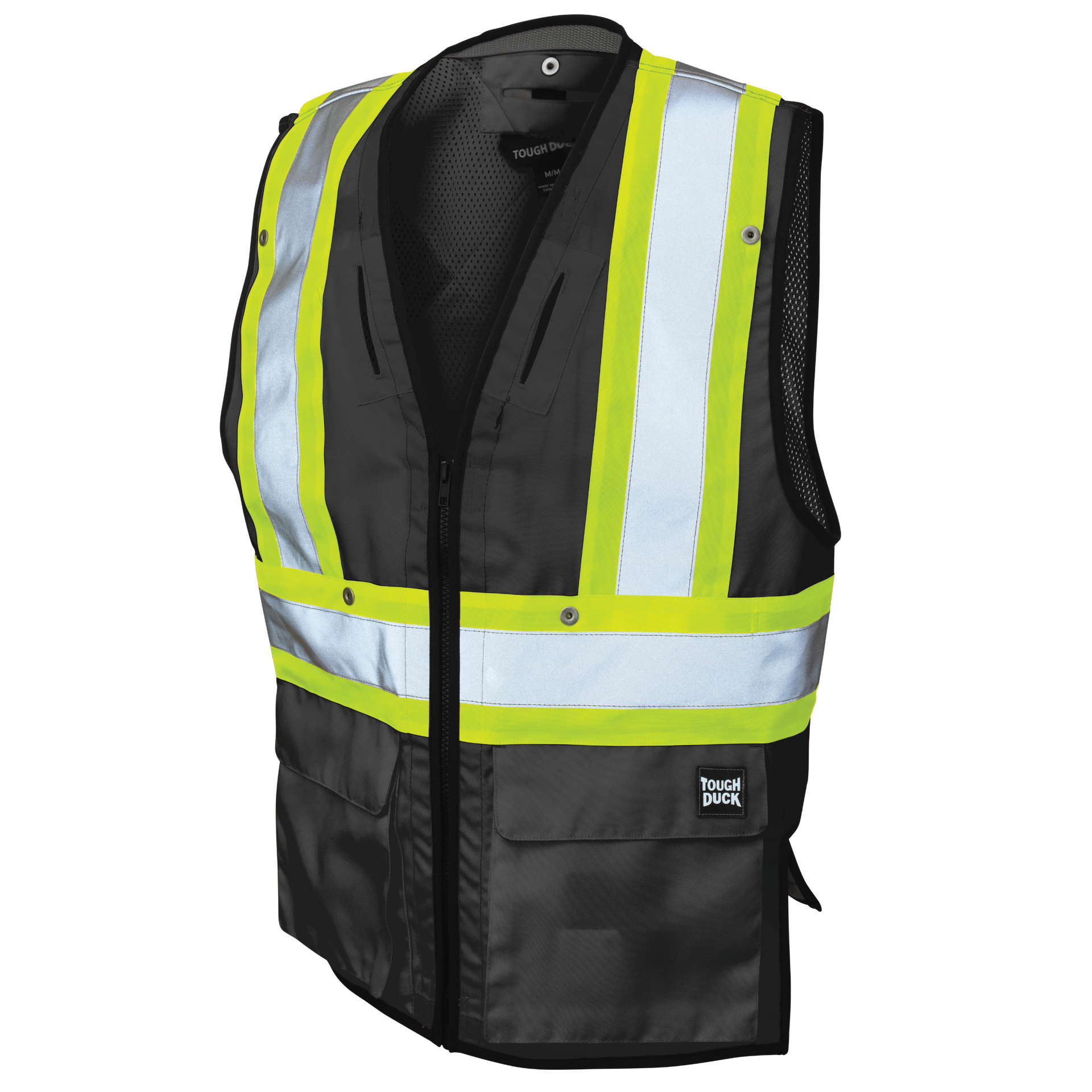 SV09 - Poly Twill Harness-Compatible Safety Vest