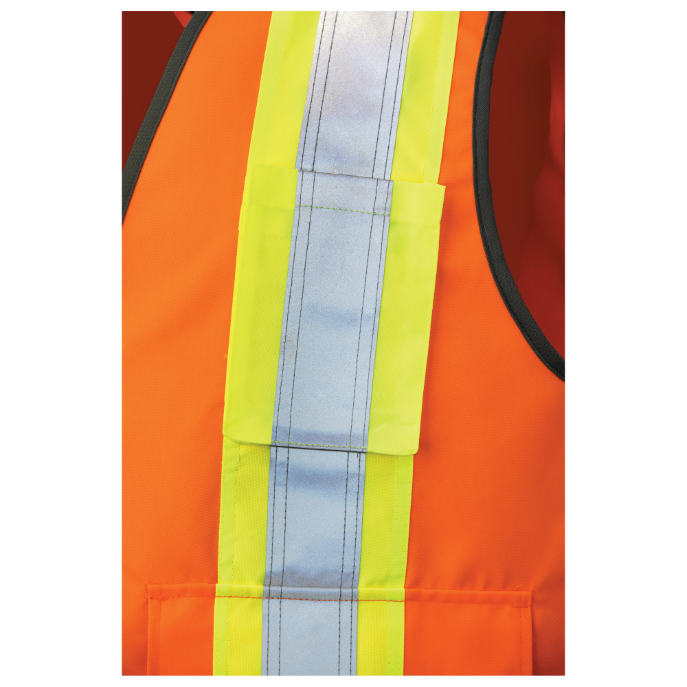 SV12 - Poly Twill Deluxe Safety Vest