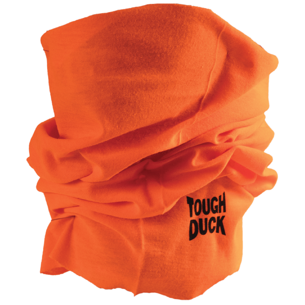 Fluorescent Orange Hi-Vis Multifunction Tubular Bandana WA29 Front image