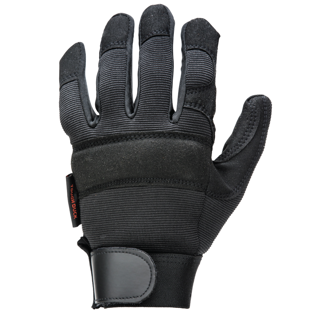 Black Precision Fit Grip Glove WA34 Front image