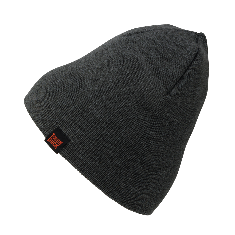 Charcoal Knit Beanie WA43 Front image