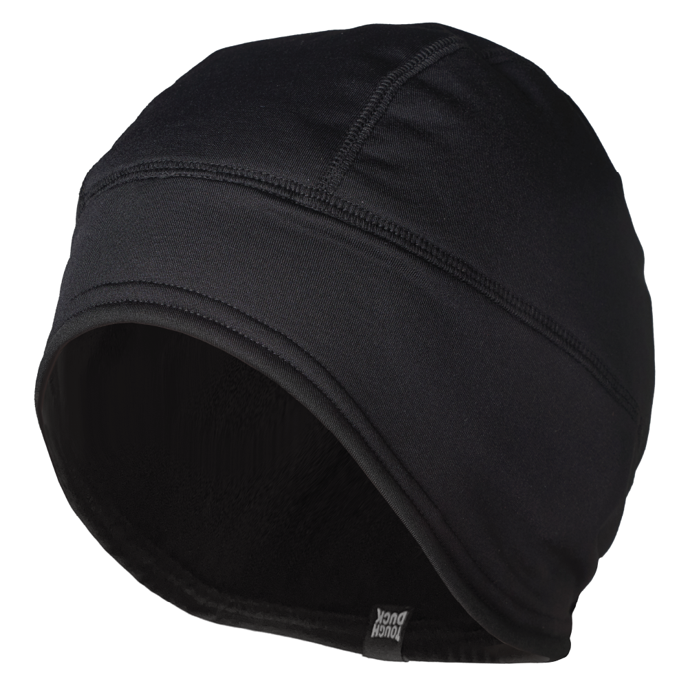 Black Reflective Stripe Hard Hat Liner WA55 Front image