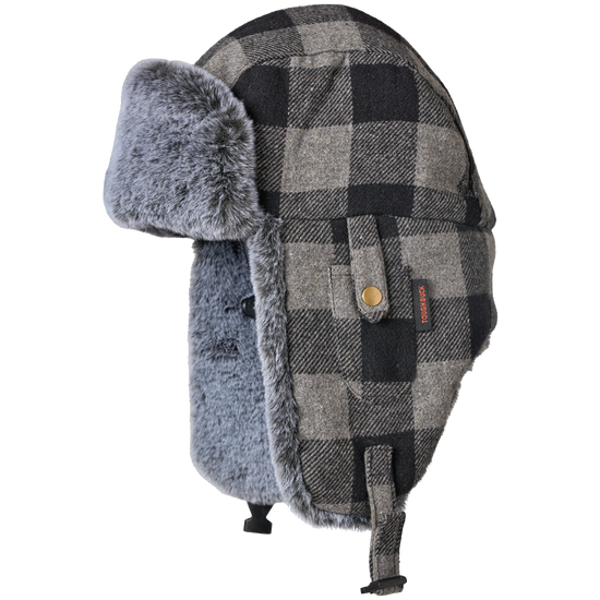 WA67 - Buffalo Check Aviator Hat