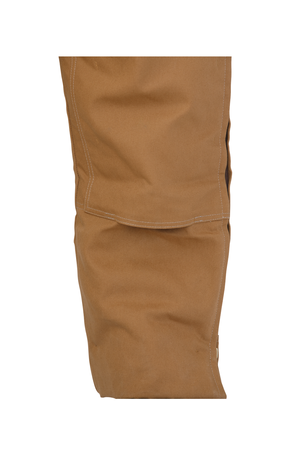 Brown Insulated Duck Bib Overall WB03 Kneepad Pocket image