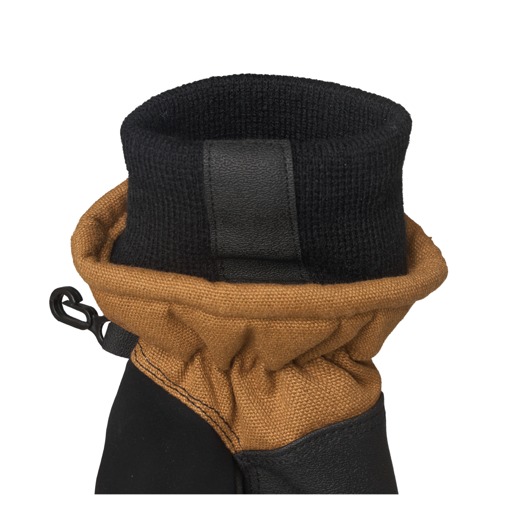 Brown Cold Weather Mitt With Waterproof Lining WG10 Feature image