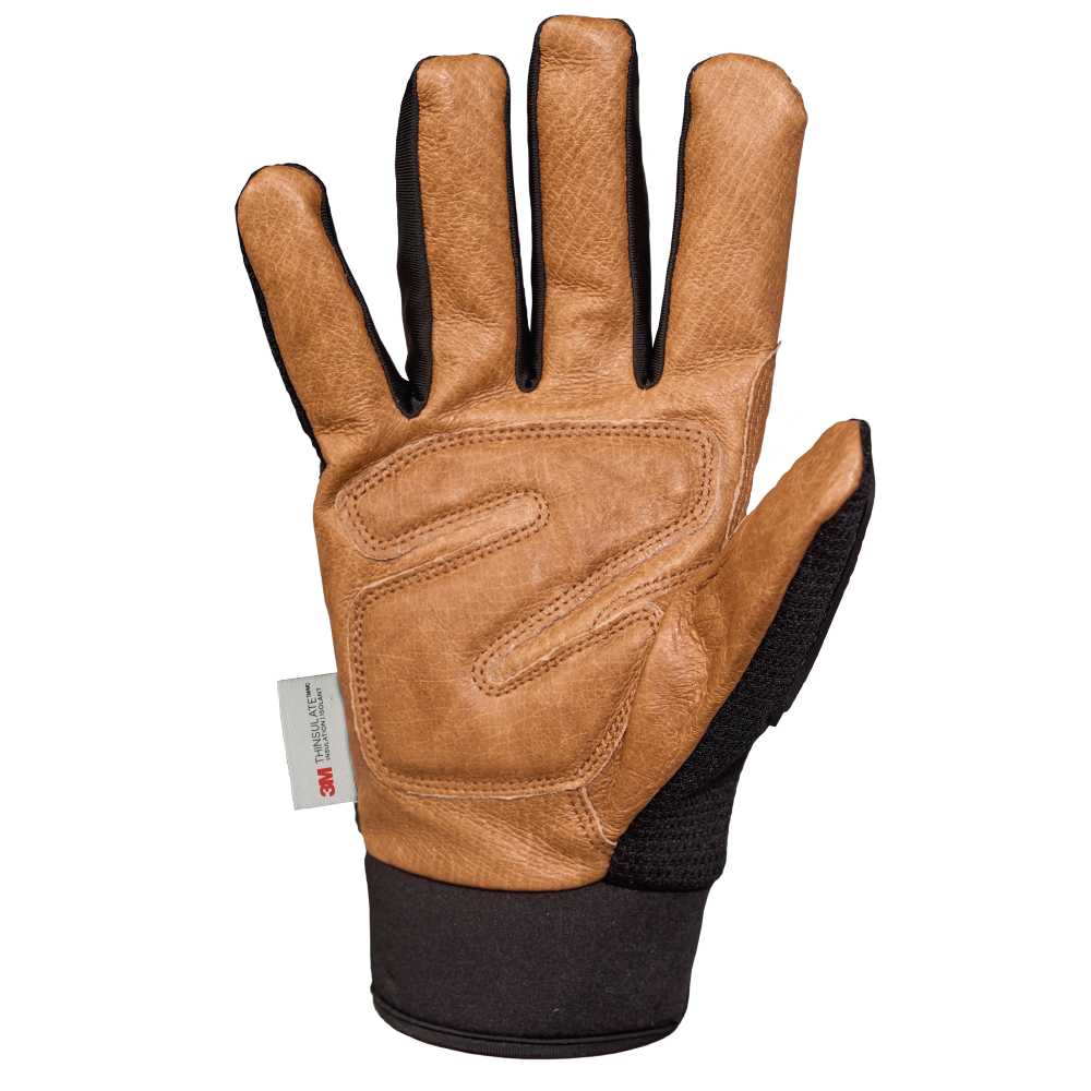 Gant anti froid cuir doublé thinsulate Lot 12 paires - BGA Vêtements Gant anti froid cuir doublé thinsulate Lot 12 paires - BGA Vêtements