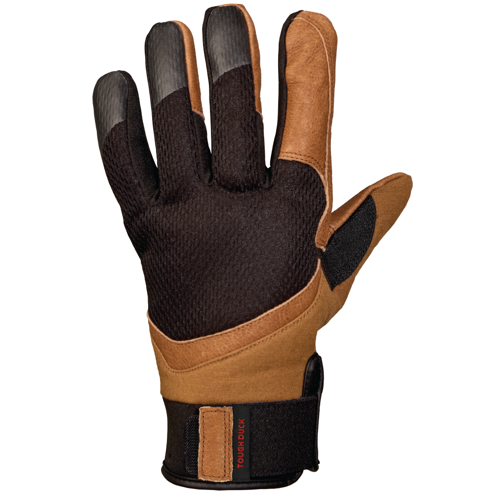 Black/Brown 3M™ Thinsulate™-Lined Leather Precision Glove WG13 Front image