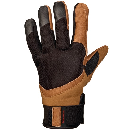 Black/Brown 3M™ Thinsulate™-Lined Leather Precision Glove WG13 Front image