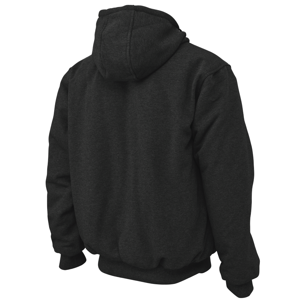 Black Fleece Insulated Hoodie WJ08 Back image