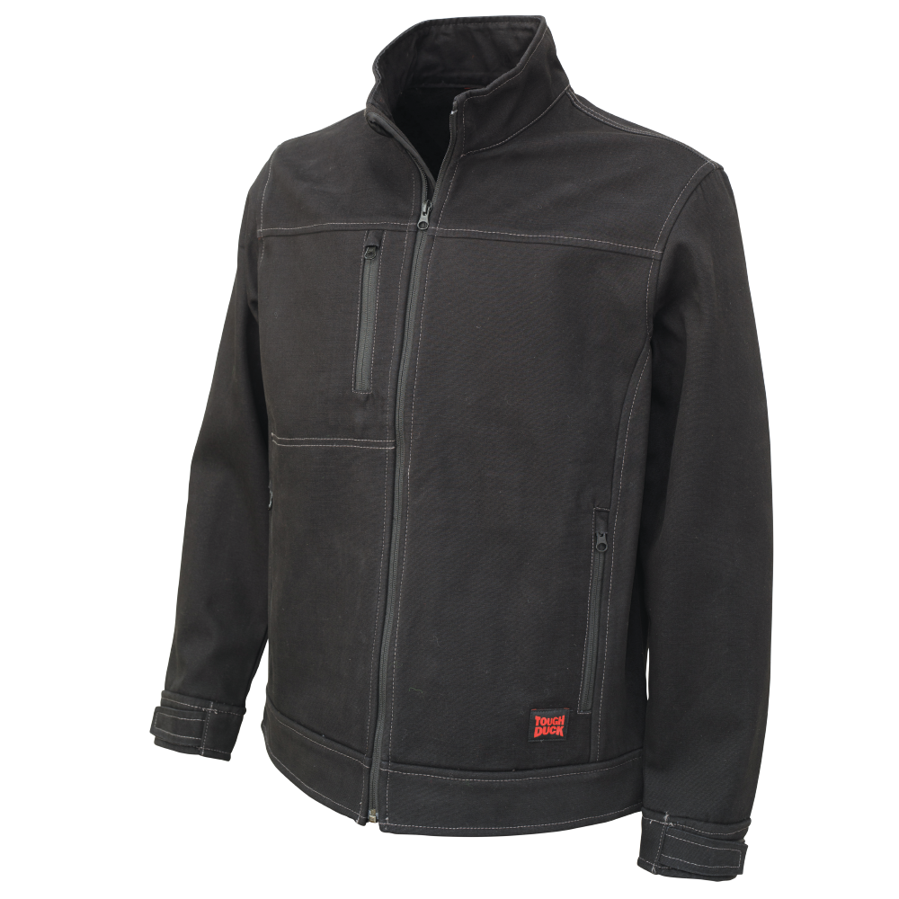 Black Bonded Duck Soft Shell WJ09 Front image