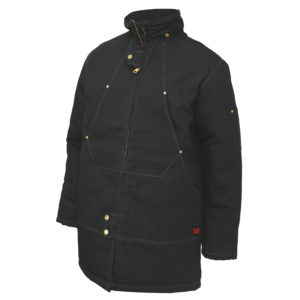 Black Duck Abraham Hydro Parka WJ8 Front without hood image