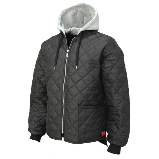 WJ26 - Quilted Hooded Freezer Jacket